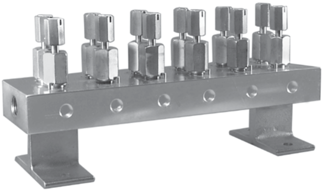 Hex Valve Multi-Valve Manifold, HA Series